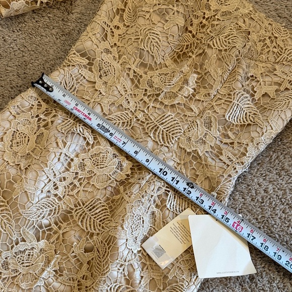 Chic Off-Shoulder Lace Dress - Picture 6 of 12